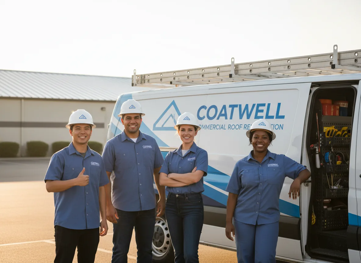 Commercial roof coating company in Roggen, CO